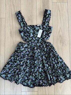 NWT Mixology/ W.A.P.G Abrams Ditzy Floral Womens Mini Dress Size Medium
